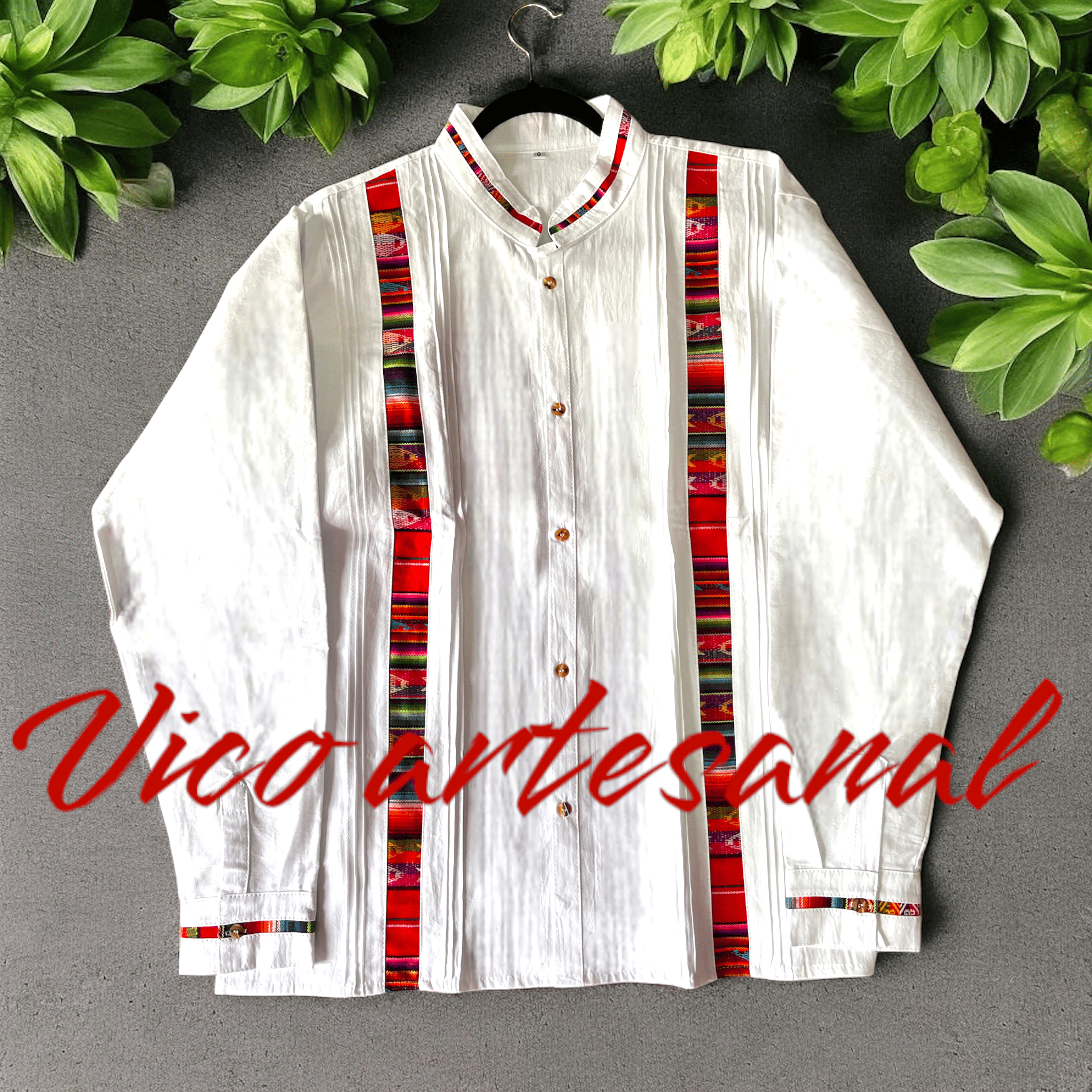Camisa manga larga Mexicana