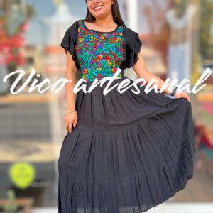 Vestido 1000 colores con manga