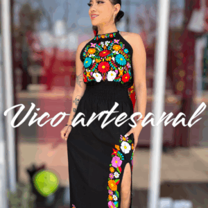 Vestido Halter Mariposa 🦋