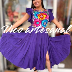 Vestido Pechera corto