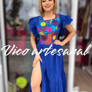 Vestido Pechera largo