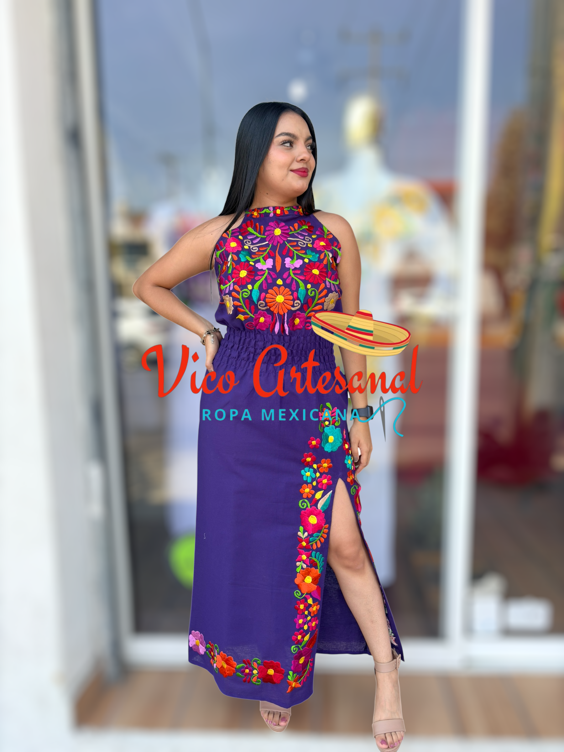 Vestido Halter Mariposa 🦋 - Imagen 5