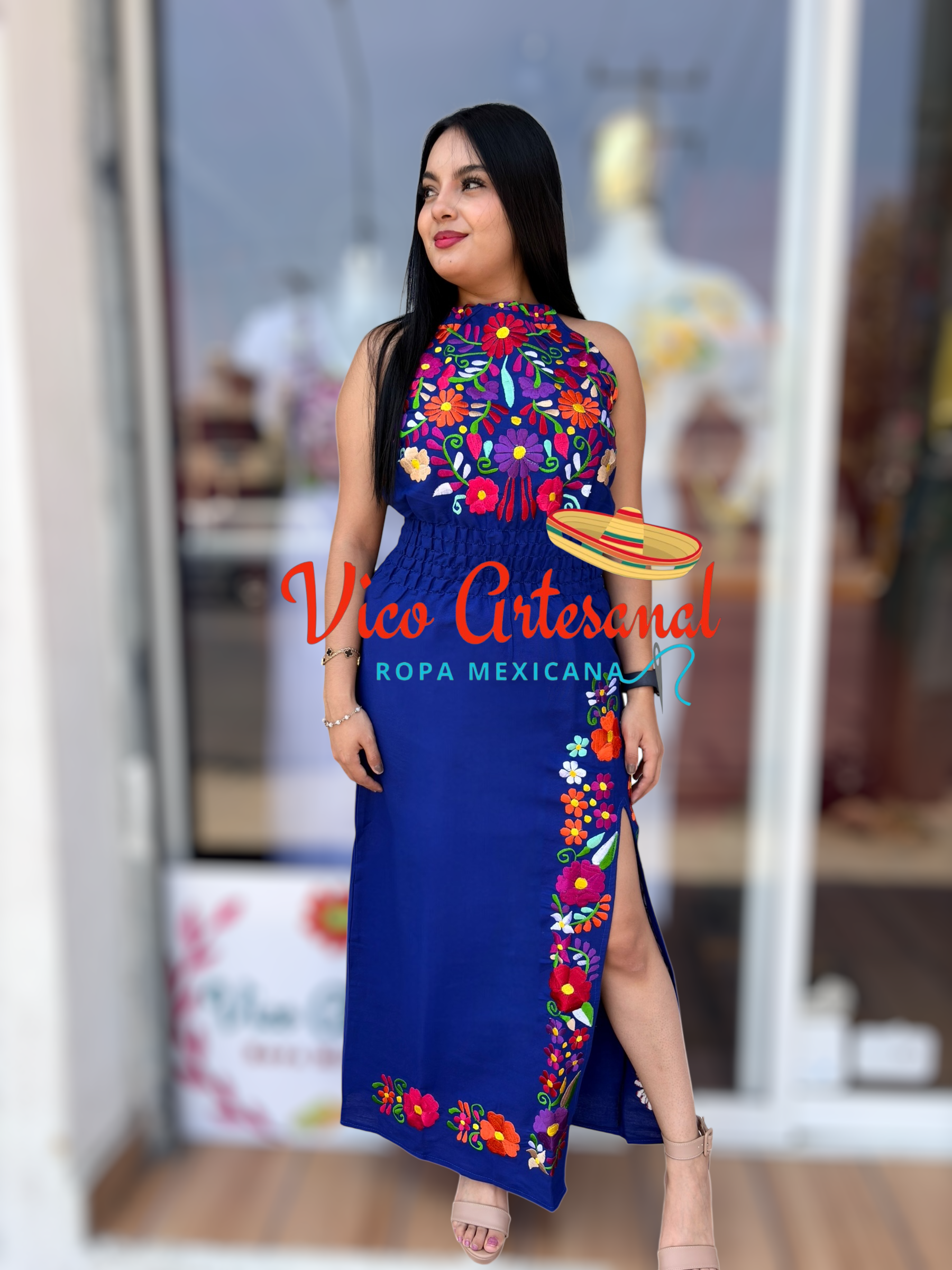 Vestido Halter Mariposa 🦋 - Imagen 3