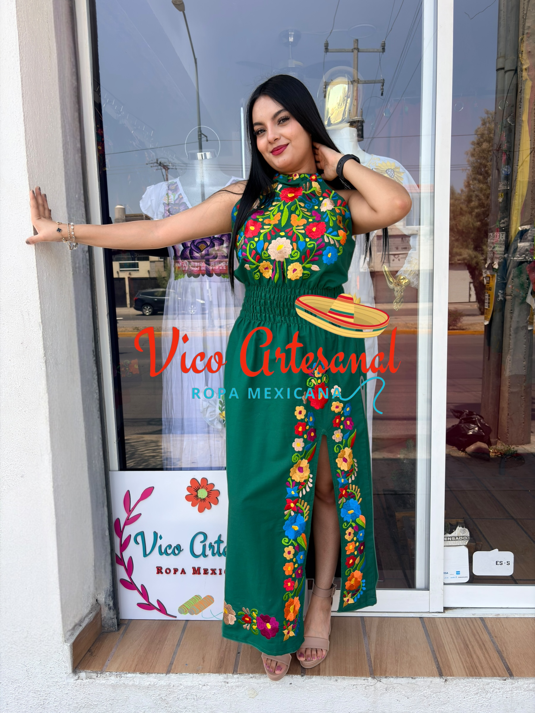 Vestido Halter Mariposa 🦋 - Imagen 4