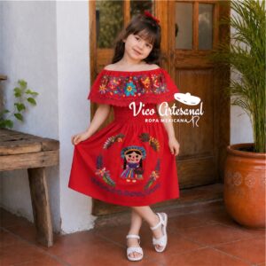 Vestido de Niña Muñequita Lele